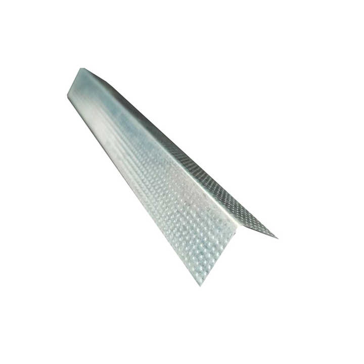 Galvanized metal wall angle for gypsum board ceilling