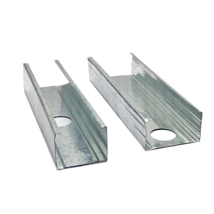 Galvanized drywall partition channel