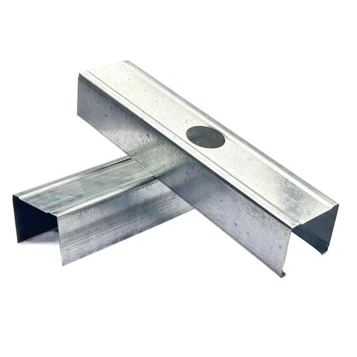 Gypsum board drywall partition metal stud track