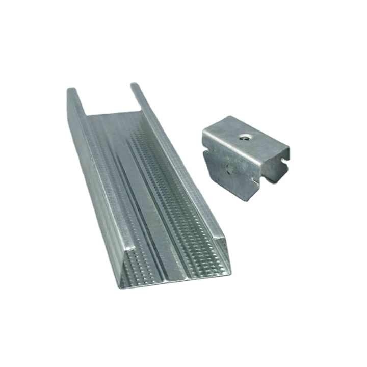 Suspension Ceiling System Metal Steel Frame Galvanized Furring Channel