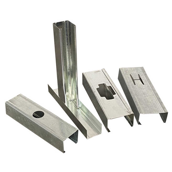 Galvanized steel profile CW UW profile 75 100 metal studs steel stud